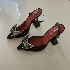 Amina muaddi dupe heels